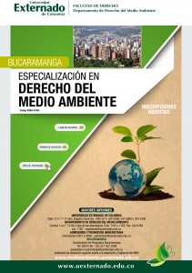 Especialización en Derecho del Medio Ambiente Bucaramanga